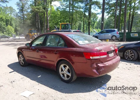 2007 Hyundai Sonata Gls из США, поврежденный, VIN 5NPET46C57H223749